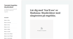 Desktop Screenshot of engelskamusikvideor.blog.linkua.com